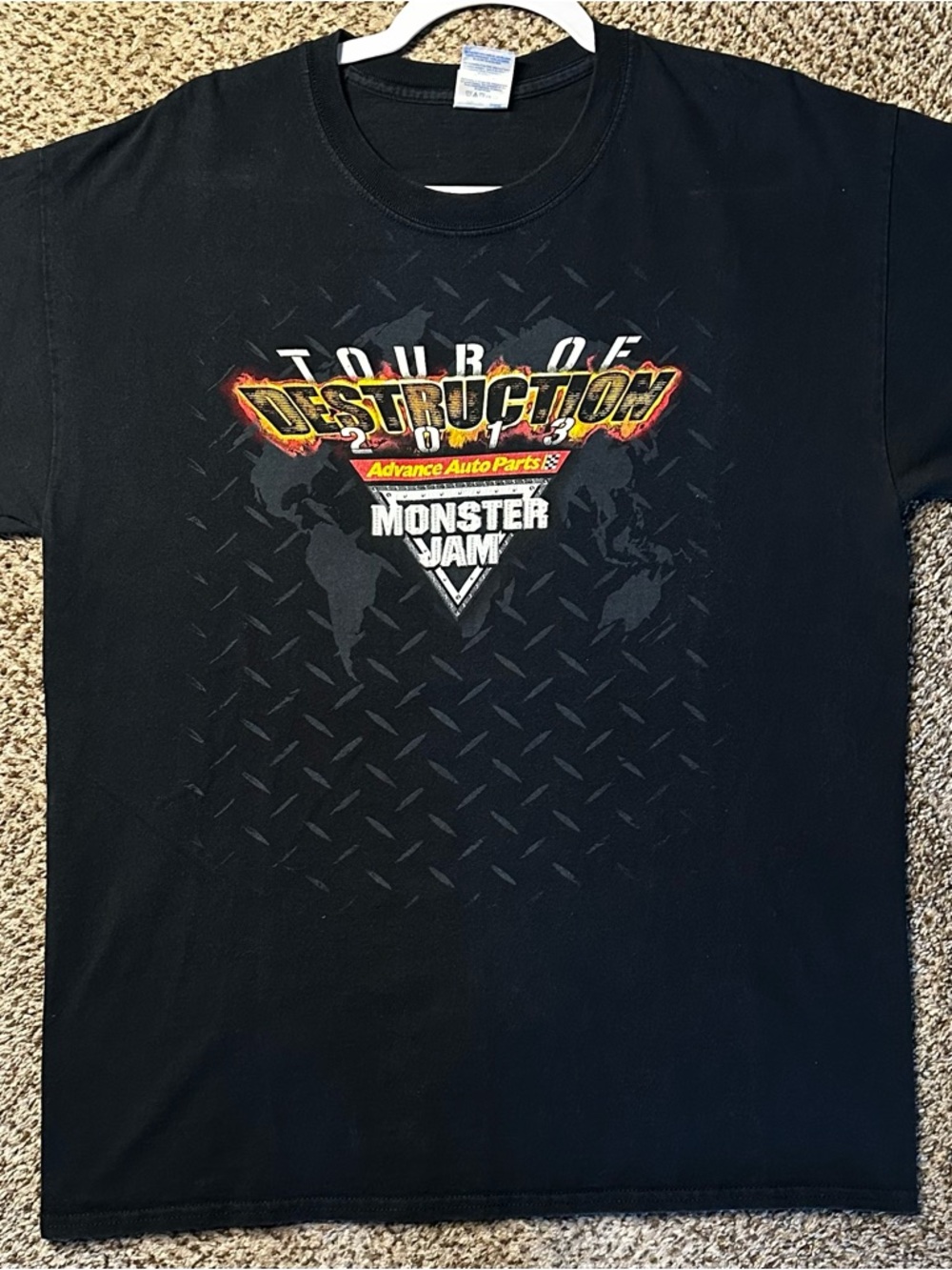 2013 'Tour of Destruction' Black Graphic Tee